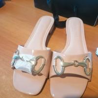 scarpe rosa antico n 40