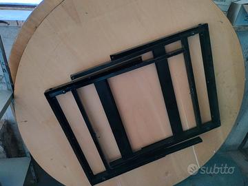 Tavolo rotondo 140cm con piedi richiudibili