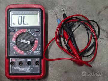 Multimetro Digitale Powerfix