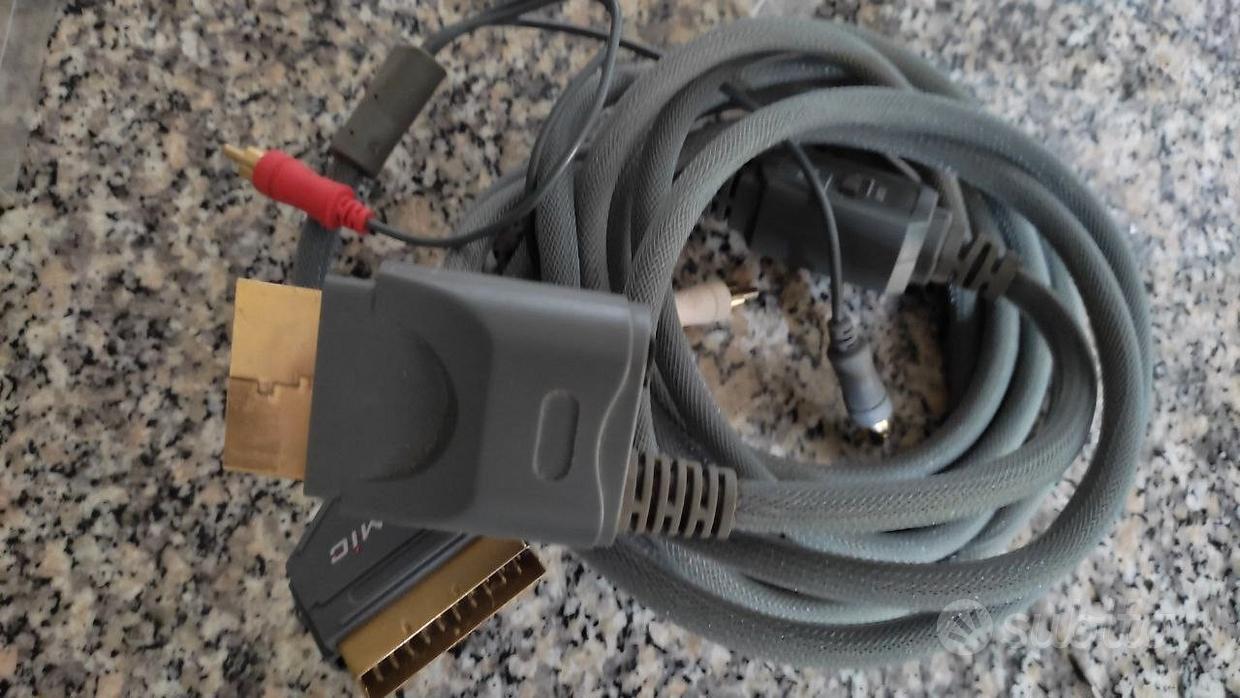 Adattatore SCART Xbox 360 A 3 RCA AV - Ufficiale OEM Microsoft Nuovo