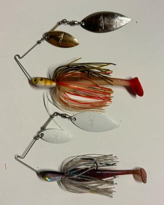 2 x  spinnerbait Molix Waterslash