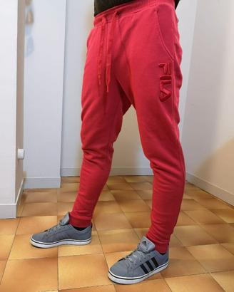 Pantaloni tuta rossa Fila
