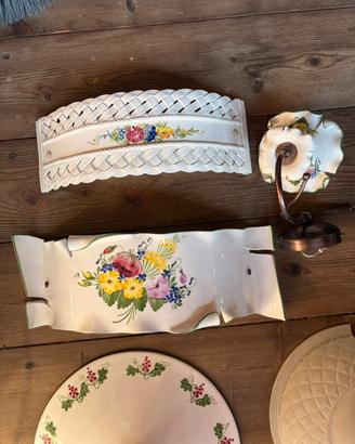 Set Lampade applique e lampadario