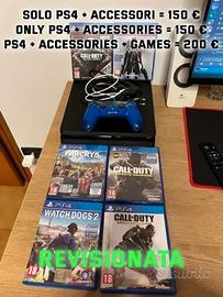 PS4 Slim 1TB revisionata + controller ufficiale, g