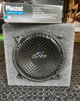 Amplificatore auto e subwoofer