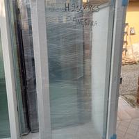 porta finestra pvc bianca nuova!