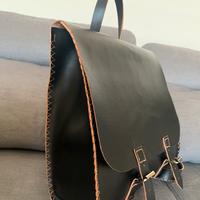 Zaino anni ‘70 in cuoio