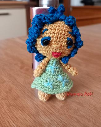 pupazzo gioia inside out amigurumi 