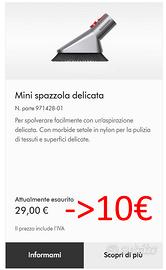 DYSON MINI SPAZZOLA DELICATA V11 V15 GEN5