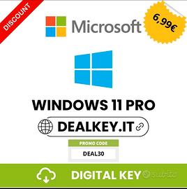 Key per windows 11 Home o Pro