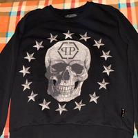 Felpa Philipp Plein originale Taglia L