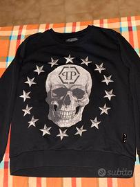 Felpa Philipp Plein originale Taglia L