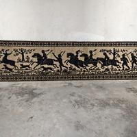 Antico arazzo sardo fatto a mano