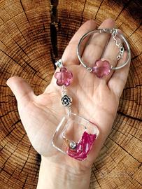 Ciondolo e Bracciale coordinato - Fatto a Mano