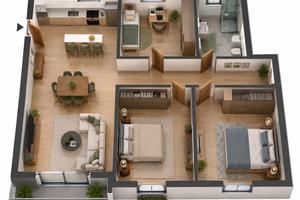 Quadrilocale con balcone a 500M da Comasina M3