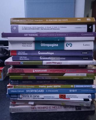 Libri scolastici medie e superiori