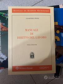 Manuale di diritto del lavoro Proia