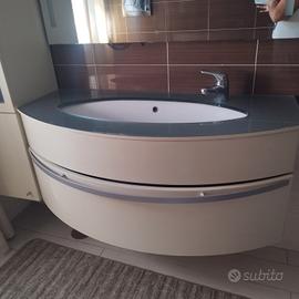 mobile bagno beige 