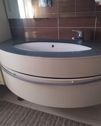 mobile bagno beige 