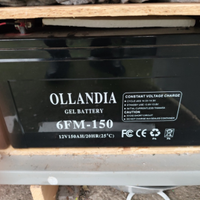 Batterie Gel 12 v. 150ah