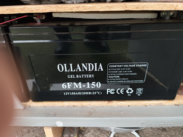 Batterie Gel 12 v. 150ah