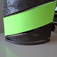 Lampada da tavolo in ferro battuto artigianale 