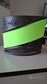 Lampada da tavolo in ferro battuto artigianale 