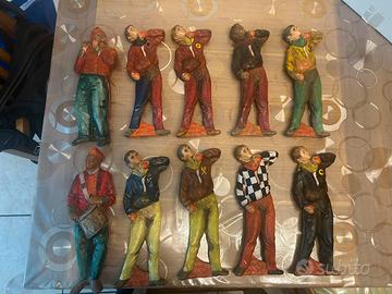 Statuine in terracotta carnevale di Ivrea