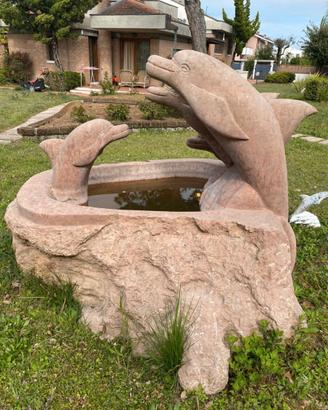 Scultura di fontana in marmo per giardini