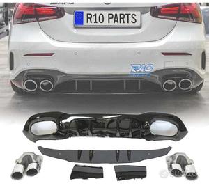 DIFFUSORE MERCEDES CLASSE A V177 AMG 18- SEDAN LOO