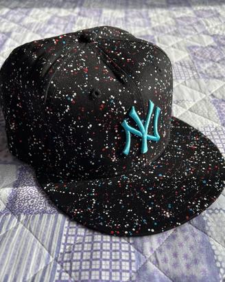 Cappello New Era NY Yankees nero fantasia paint