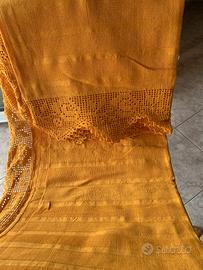 COPERTA MATRIMONIALE  NUOVA LAVORATA A MANO