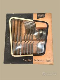 Set Posate Vintage Gense 12 Pz + Scatola Originale
