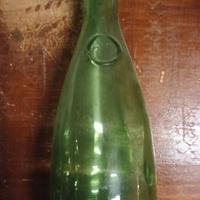 Bottiglia vintage in vetro vino con sigillo 0,75 