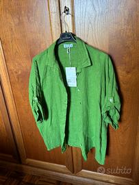 Camicia in puro lino 100%  tg unica ,veste 48/50 .