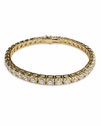 Bracciale tennis oro giallo e brillanti 11.5 ct