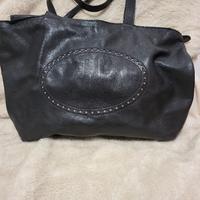 Borsa THE BRIDGE in pelle nera