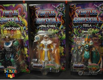 HE-MAN - Turtles of GRAYSKULL Trio di Personaggi