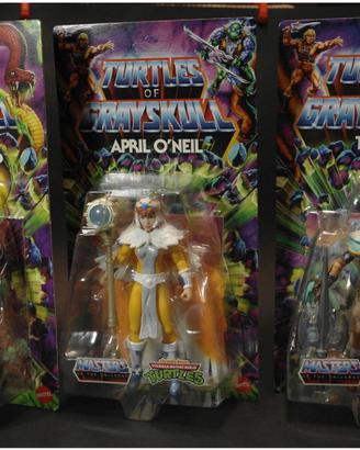 HE-MAN - Turtles of GRAYSKULL Trio di Personaggi