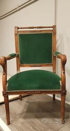 Poltroncine Impero cigno