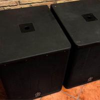 2x Yamaha DSR118 Subwoofer