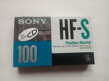 CASSETTA STEREO7 SONY HF-S