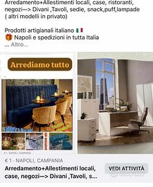 Arredamento+Allestimenti locali, case,