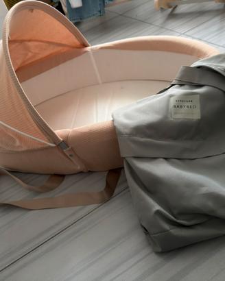 Bamboom baby nest rosa