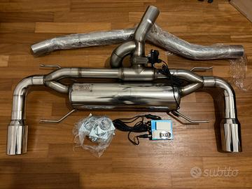 Scarico con valvola omologato Alfa Romeo Giulia