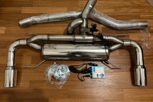 Scarico con valvola omologato Alfa Romeo Giulia