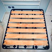 Rete e materasso matrimoniale memory