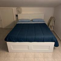 Ikea Letto matrimoniale BRIMNES Bianco