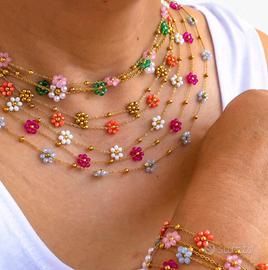 parure di pietre vere naturali.