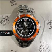 OROLOGIO SECTOR CRONO BLACK DIAL ORANGE